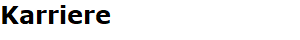 Karriere